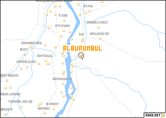 map of Al Burumbul