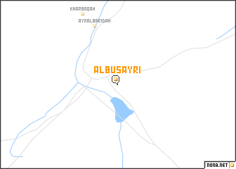 map of Al Buşayrī