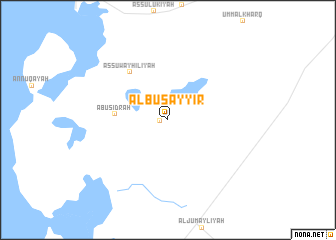 map of Al Buşayyir