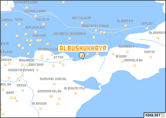 map of Ālbū Shukhayr