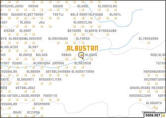 map of Al Bustān