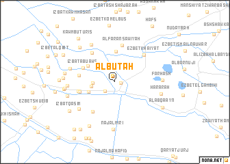 map of Al Būţah