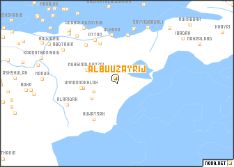 map of Ālbū Uzayrij