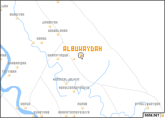 map of Al Buwayḑah