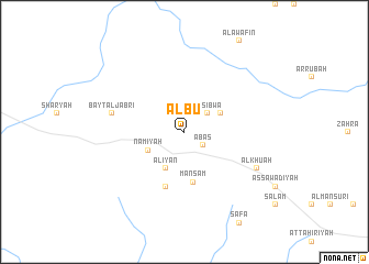 map of Al Bū‘