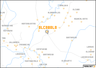 map of Alcabala