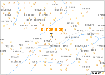 map of Alçabulaq