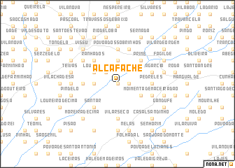 map of Alcafache