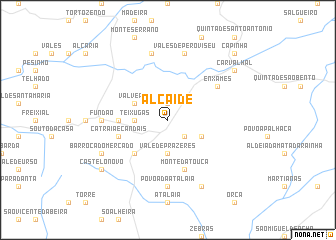 map of Alcaide