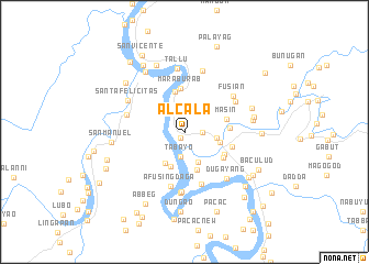 map of Alcala