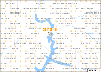 map of Alcamim