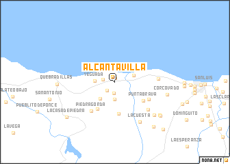 map of Alcantavilla