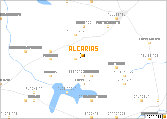 map of Alcarias