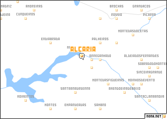 map of Alcaria