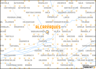 map of Alcarraques