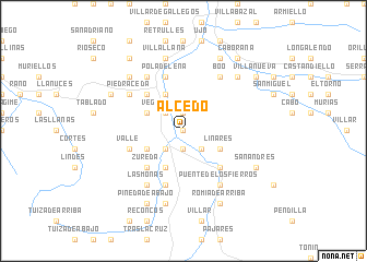 map of Alcedo