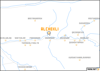 map of Alcheklī