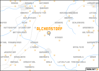 map of Alchenstorf