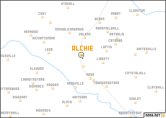 map of Alchie