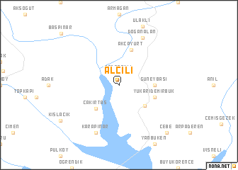 map of Alçılı