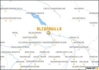 map of Alconadilla