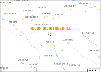 map of Alcornoquito Blanco