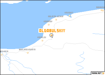 map of Aldabul\