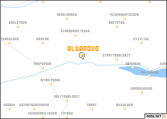 map of Aldarovo