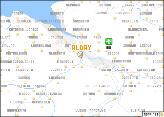 map of Alday