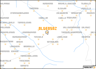 map of Aldeasaz