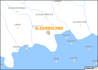 map of Aldeia Ancimba
