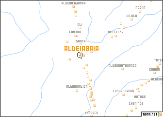 map of Aldeia Baia