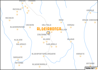 map of Aldeia Bonga