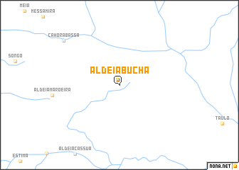 map of Aldeia Bucha