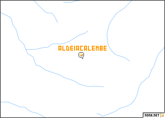 map of Aldeia Calembe