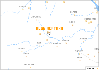 map of Aldeia Cataxa