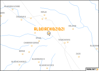 map of Aldeia Chidzidzi