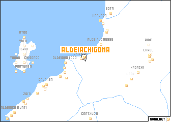 map of Aldeia Chigoma