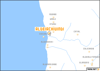 map of Aldeia Chiuindi