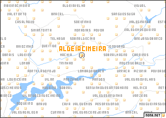 map of Aldeia Cimeira