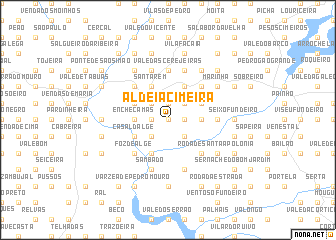 map of Aldeia Cimeira