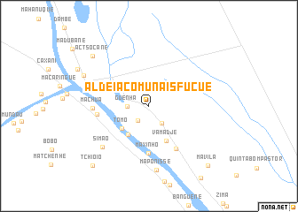 map of Aldeia Comunais Fúcuè