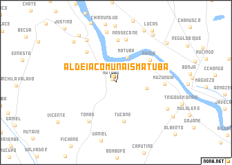 map of Aldeia Comunais Matuba