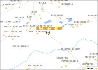 map of Aldeia Cuambe