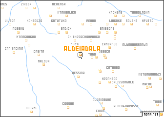 map of Aldeia Dala