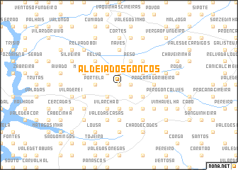 map of Aldeia dos Gonços