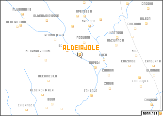 map of Aldeia Jole