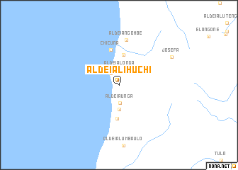 map of Aldeia Lihuchi