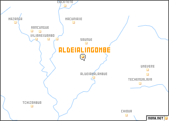 map of Aldeia Lingombe