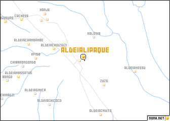 map of Aldeia Lipaque